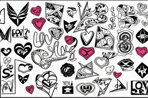 "Love You Super"
12.12.52 - 26.12.22 tattoo idea