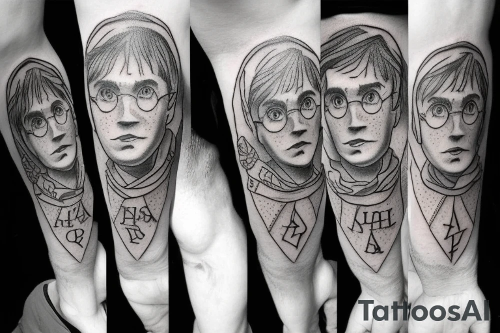 Harry potter tattoo idea