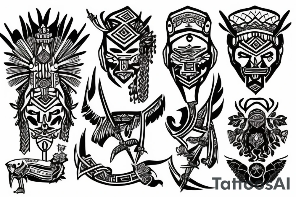 perun
slavic tattoo idea