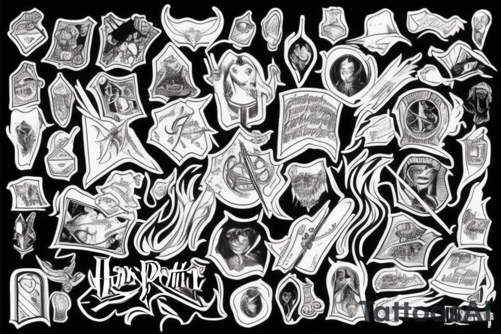 Harry potter tattoo idea