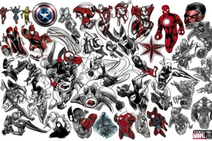 Marvel tattoo idea