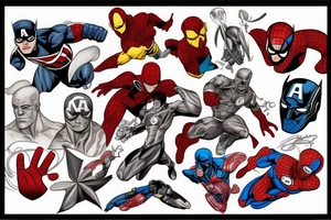 Marvel tattoo idea