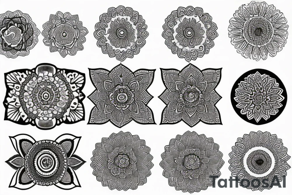 Mandala tattoo idea