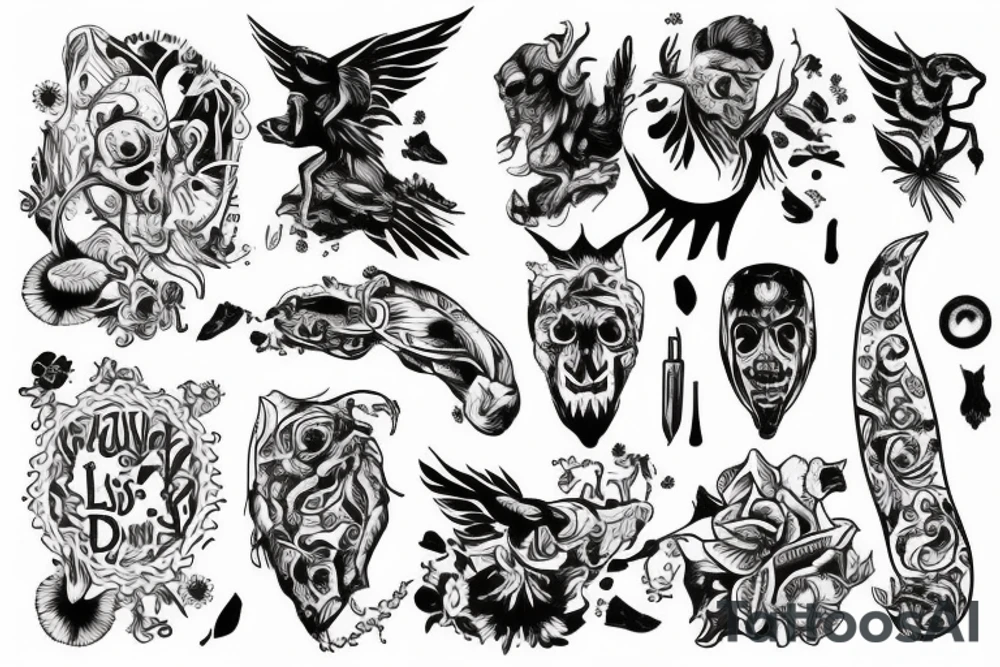 Król lew tattoo idea