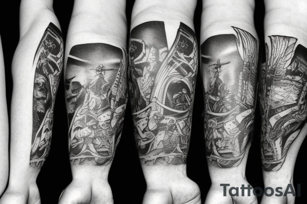 Olympic gods tattoo idea