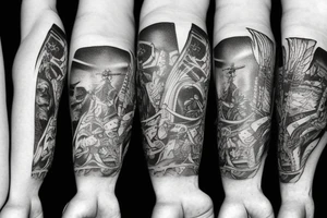 Olympic gods tattoo idea