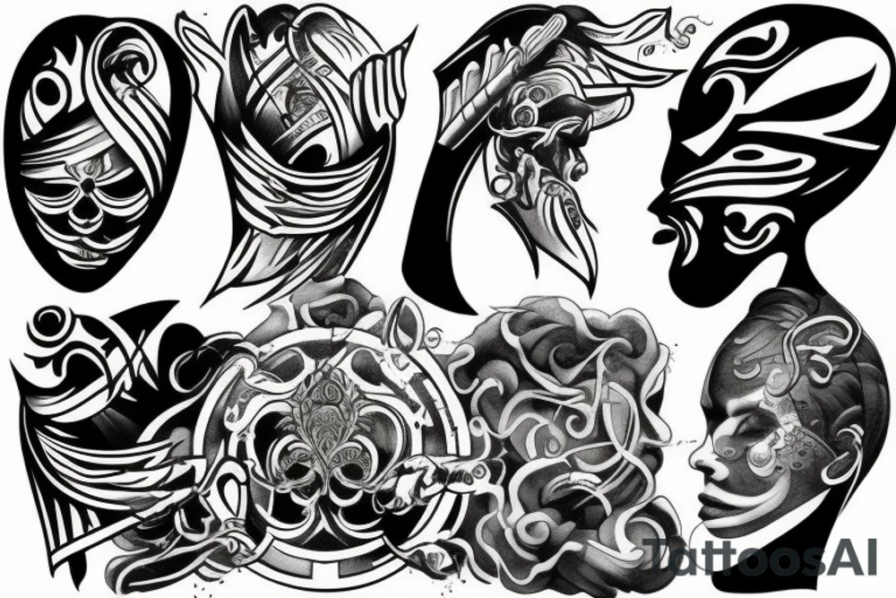 Olympic gods tattoo idea