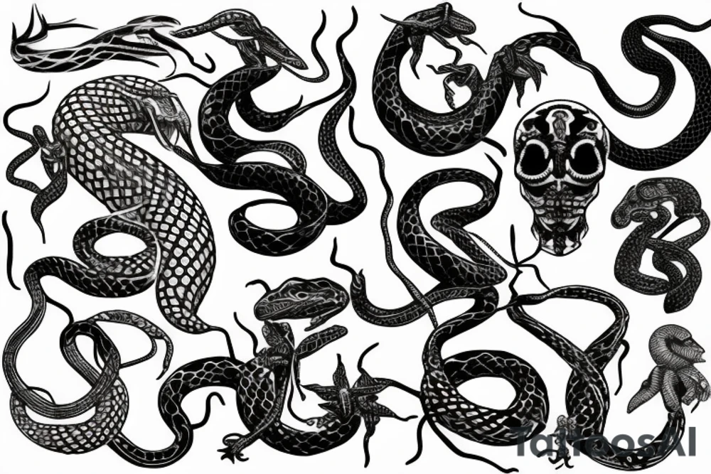 Snake tattoo idea