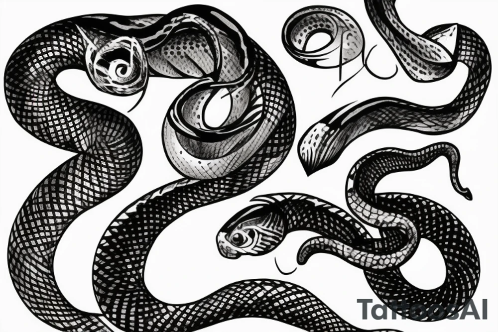 Snake tattoo idea
