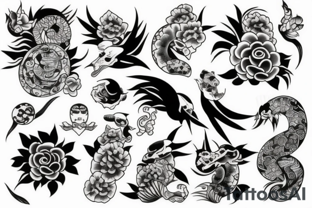 Irezumi tattoo idea