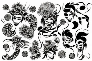 Irezumi tattoo idea