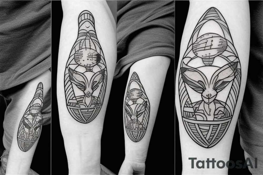 bugs bunny, basketball tattoo idea