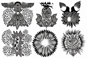 Wąż oplatajacy kwiaty tattoo idea