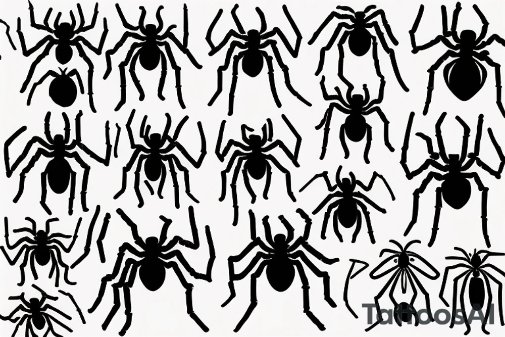 Spider tattoo idea