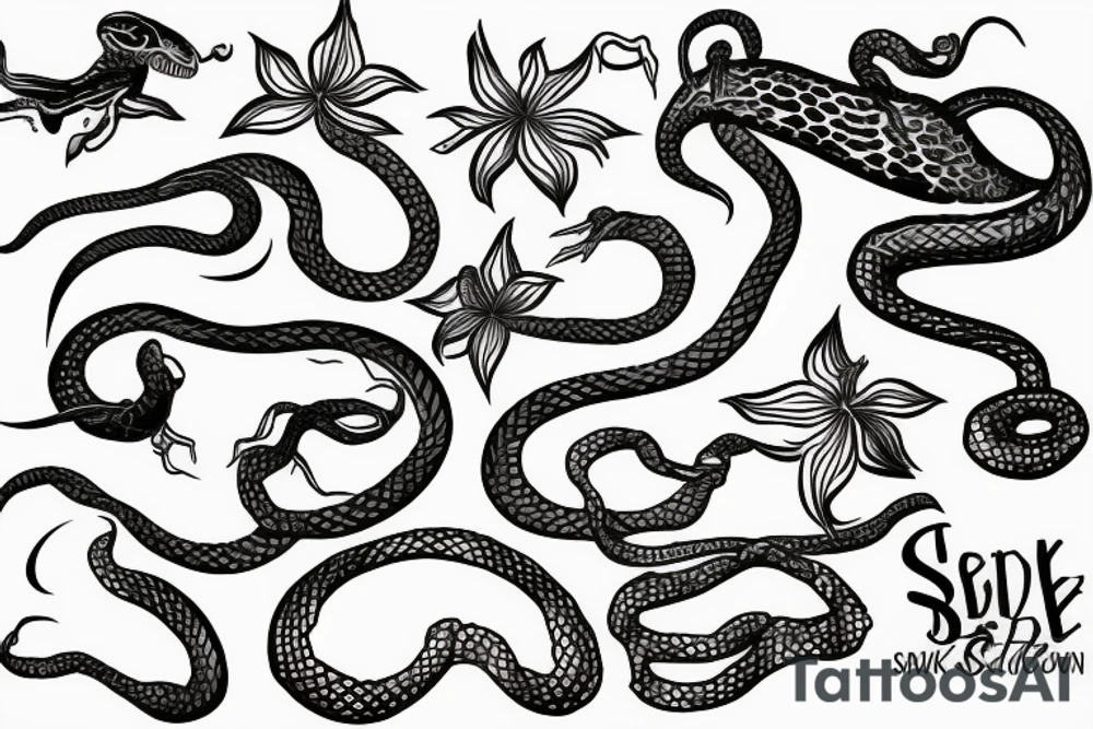 Snake tattoo idea