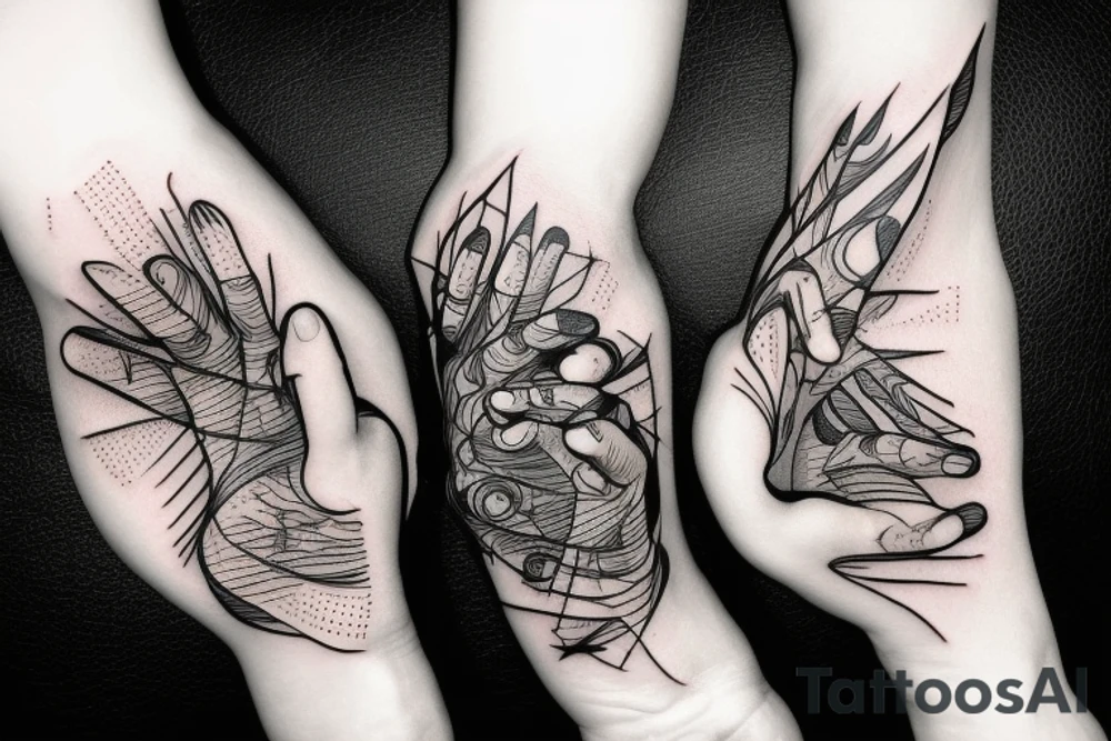 hand reaching out of arm. tattoo idea