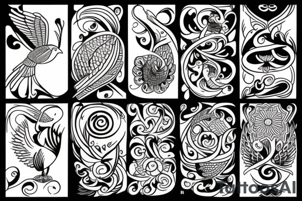 Holy dove tattoo idea