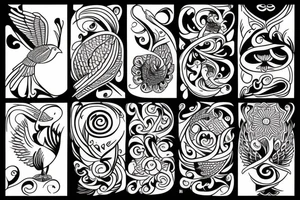 Holy dove tattoo idea