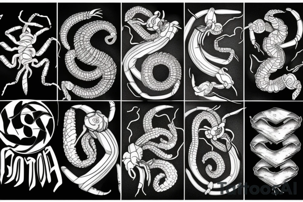 Scorpion and cancer tattoo idea