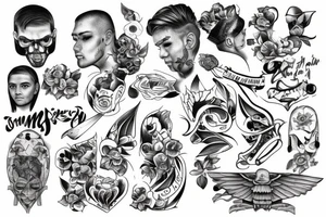 Photo with my brother from childhood tattoo idea
