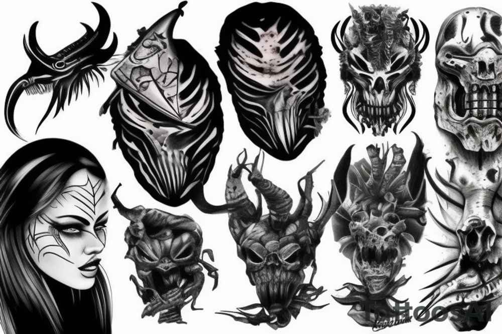 Predator tattoo idea