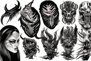 Predator tattoo idea