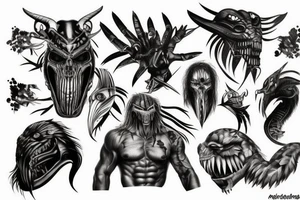 Predator tattoo idea