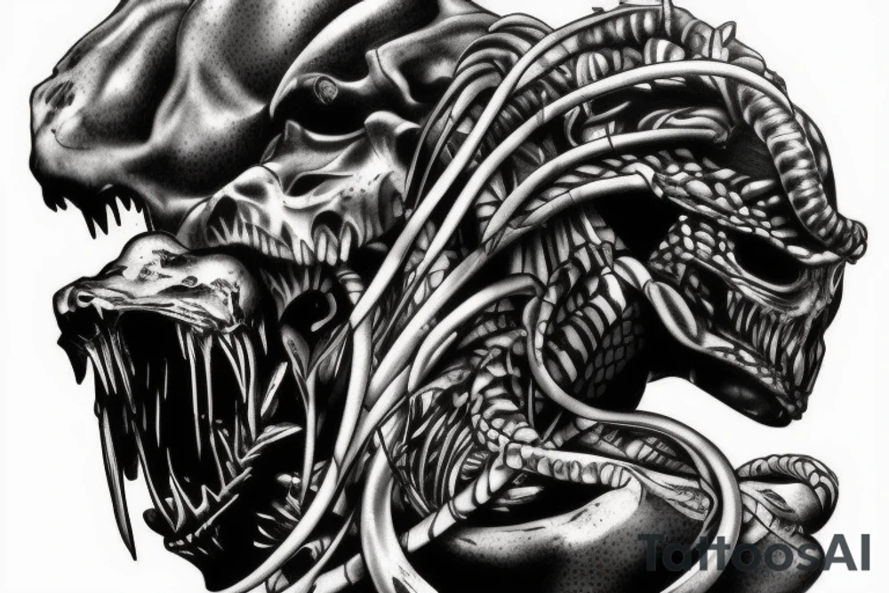 Predator tattoo idea