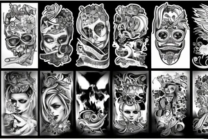 Kóz z wyciągniętą łapka przybiajacy piątkę do ręki czlowieka tattoo idea