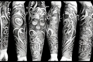Kot tattoo idea