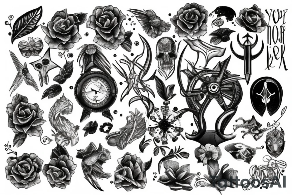Nordic mithology tattoo idea