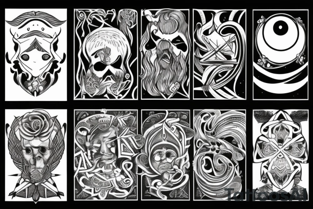 Nordic gods tattoo idea