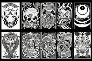 Nordic gods tattoo idea