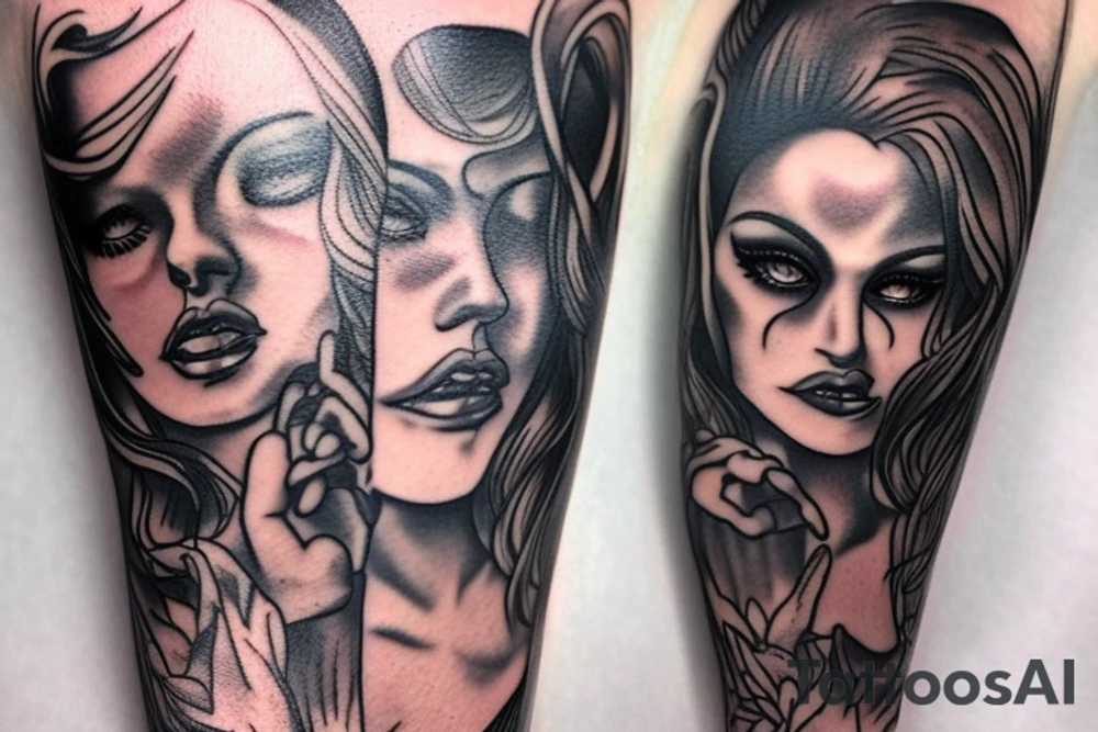 Gay sex Hades tattoo idea