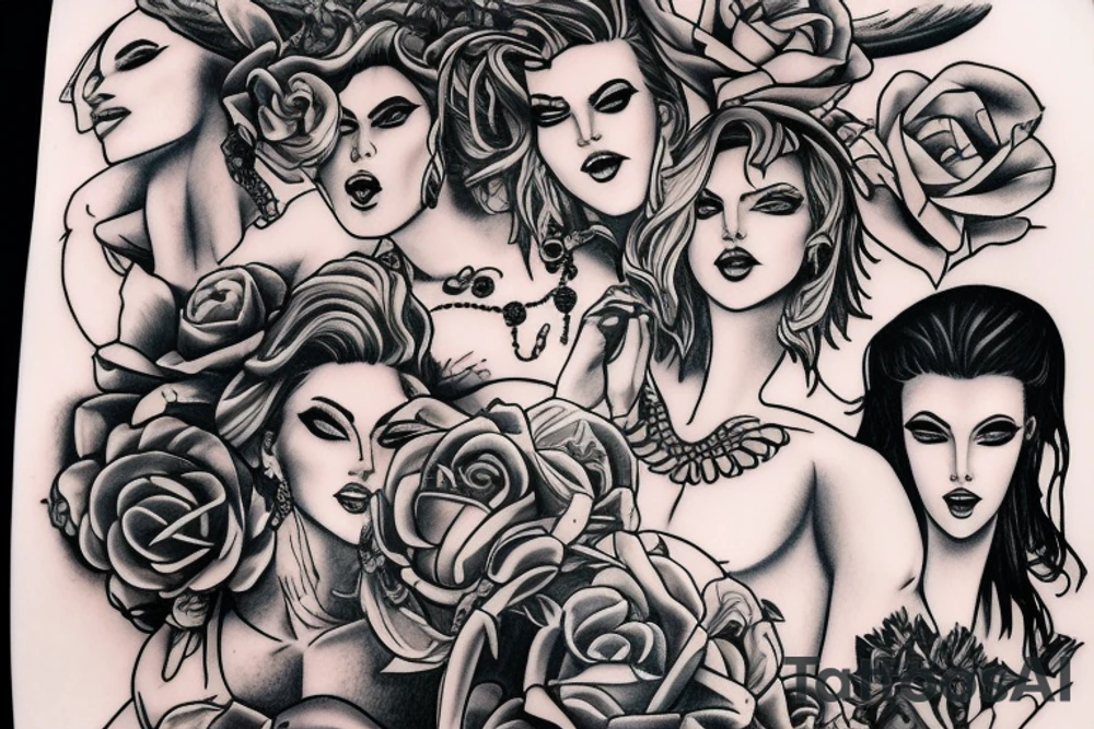 Gay sex Hades tattoo idea