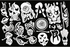 Bas 808 tattoo idea