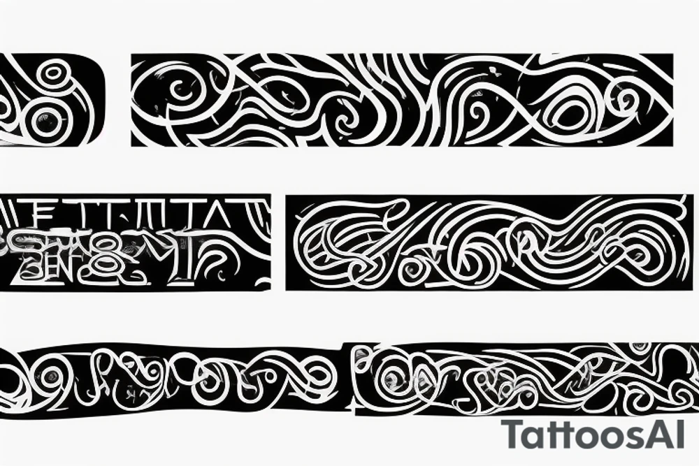 Line with 808 sample tattoo idea