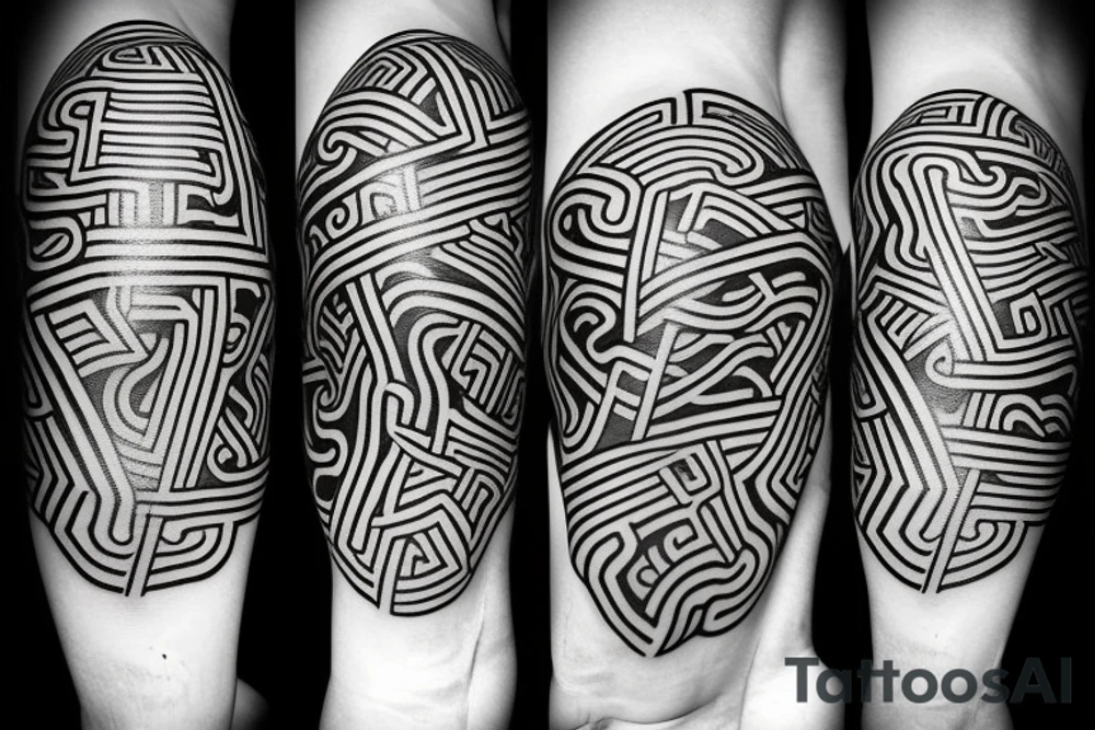 Nordic runes tattoo idea