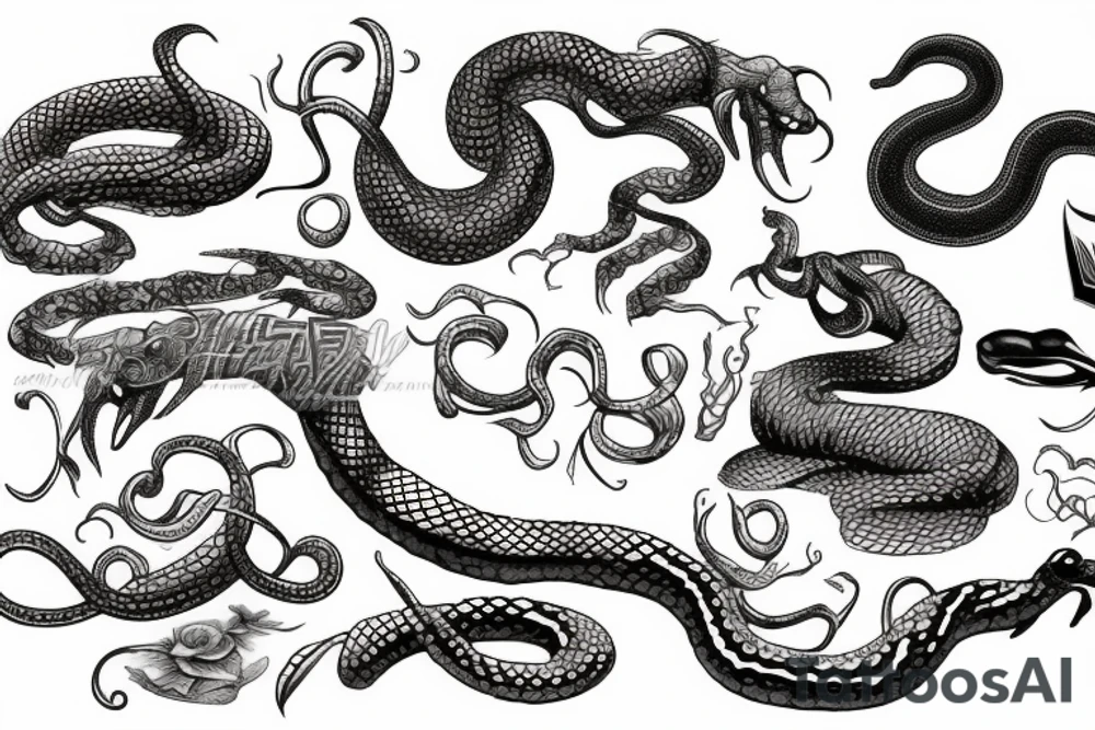 Snake tattoo idea