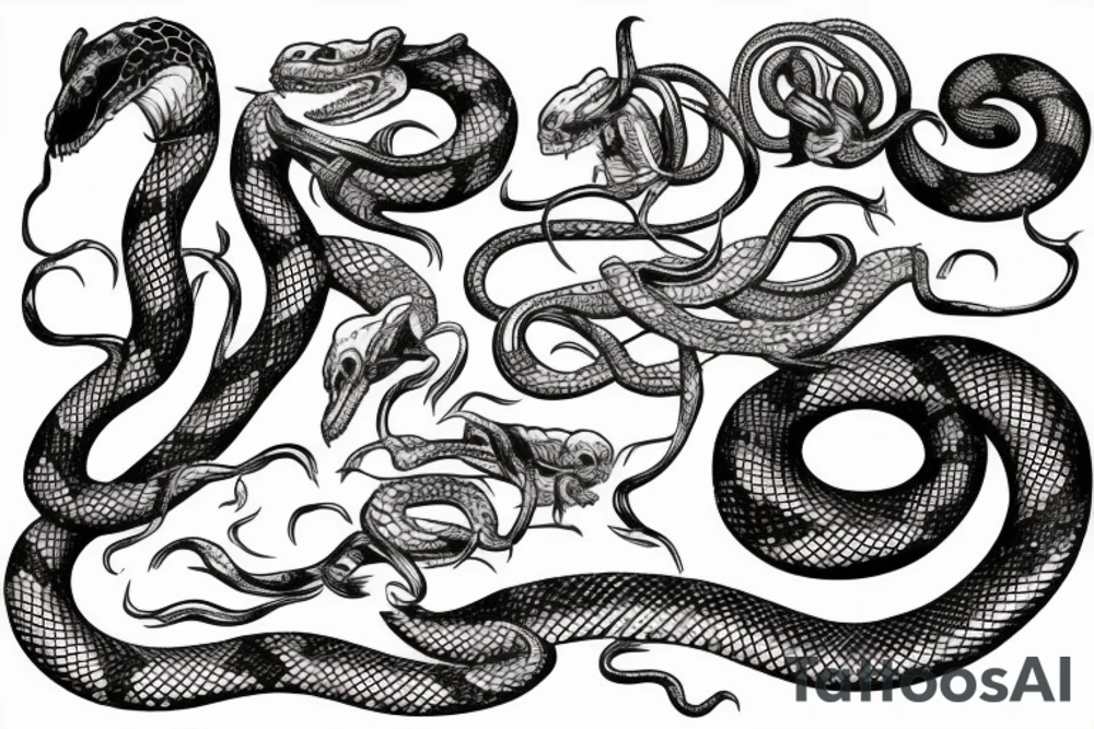 Snake tattoo idea