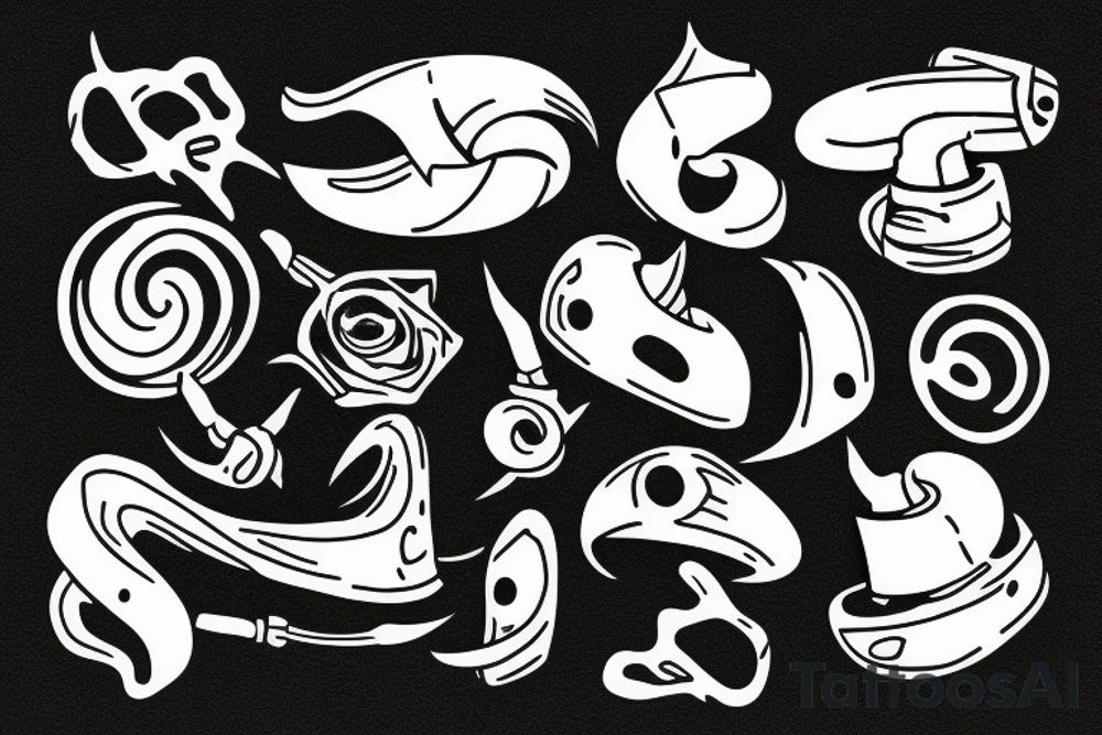 battling addiction tattoo idea