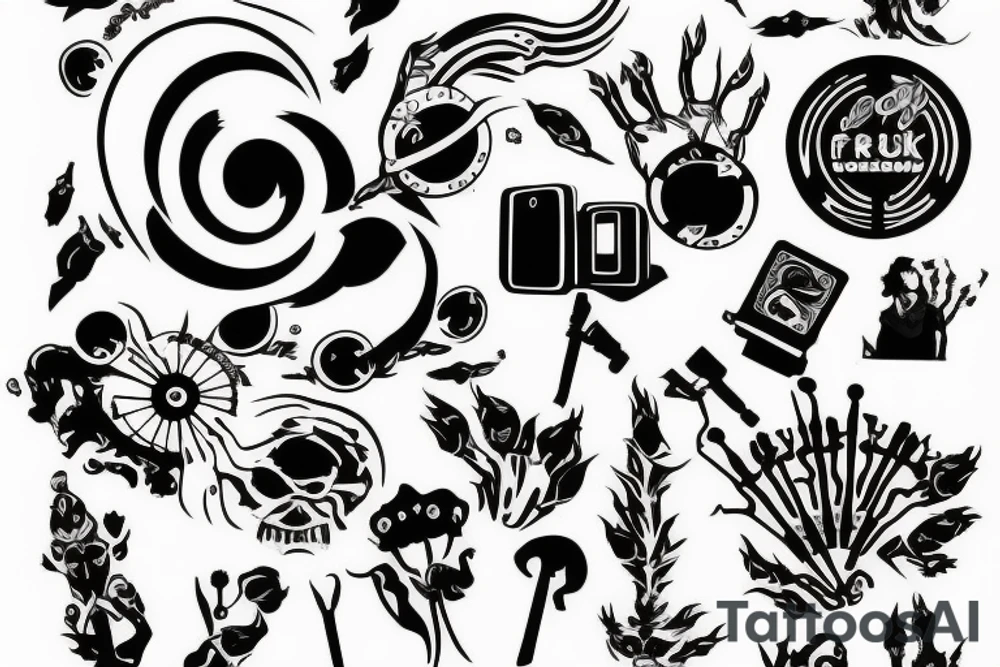 Control freak tattoo idea