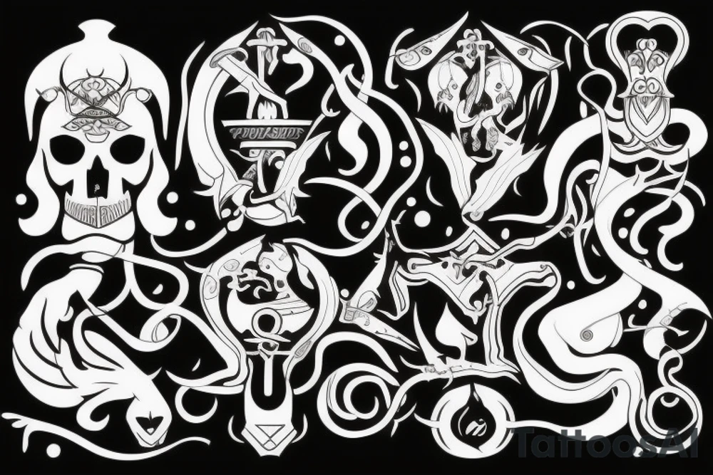 Mitologia grecka tattoo idea