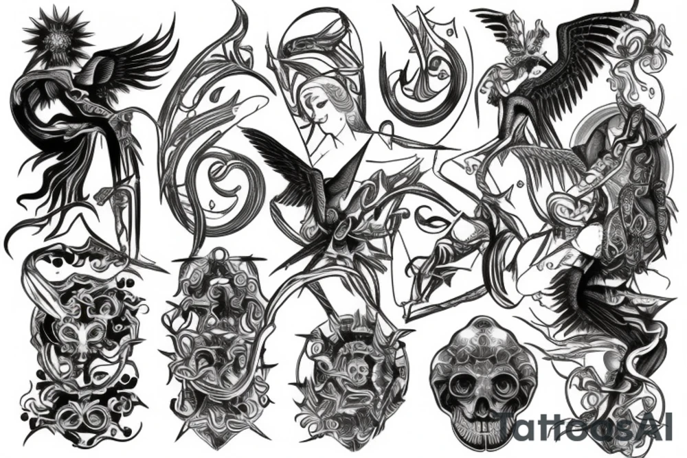 Mitologia tattoo idea