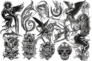 Mitologia tattoo idea