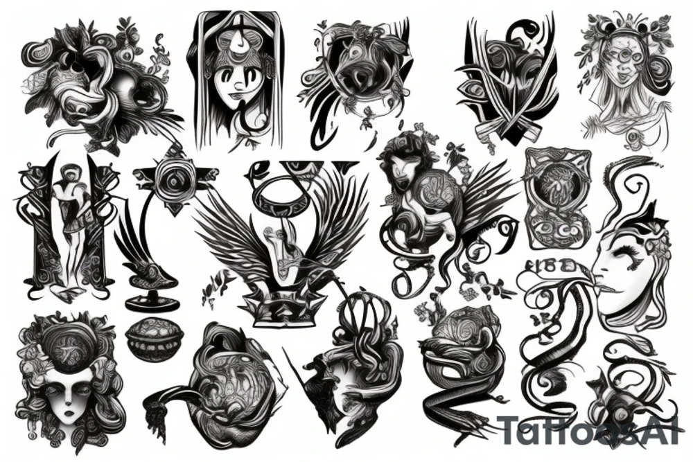 Mitologia tattoo idea