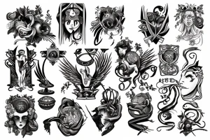 Mitologia tattoo idea