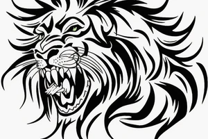 Escanor lion tattoo idea