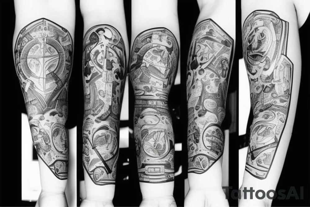 Poker forearm tatoo tattoo idea
