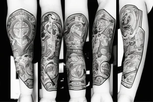 Poker forearm tatoo tattoo idea